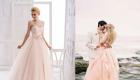 Розовое свадебное платье: выбор утонченных особ